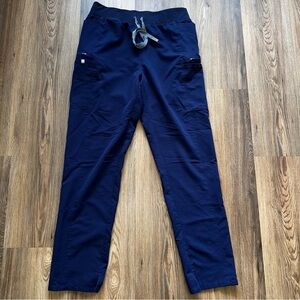 Figs Navy Skinny Pants